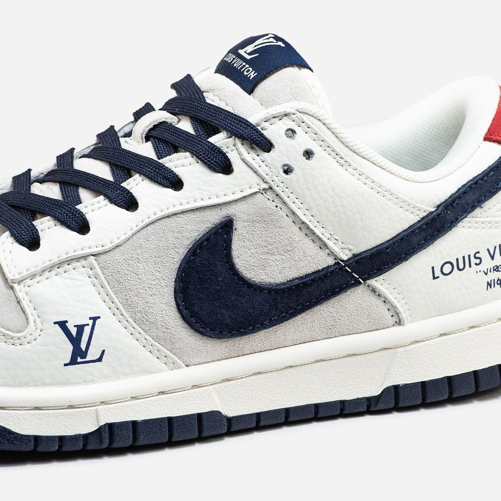 Nike SB Dunk Low x Louis Vuitton Grey Blue Red