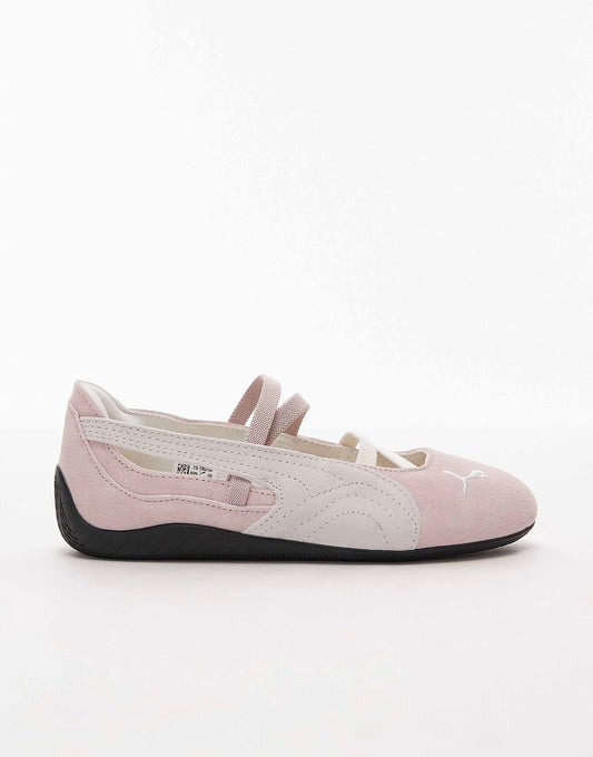 Puma Speedcut pink and White