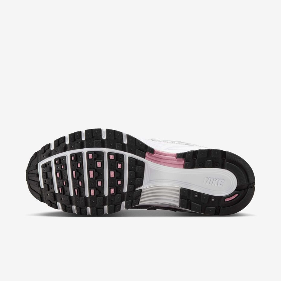 Nike P-6000 unisex trainers in silver and pink