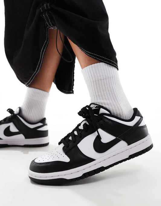 Nike Dunk Low Retro Black/White Sneakers - Panda