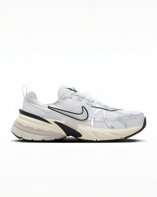 Nike V2K Run unisex trainers in white and silver